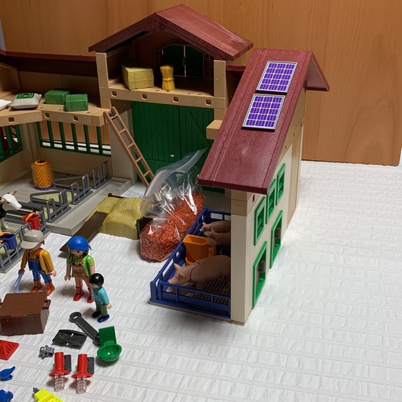 Large Country Barn w/Silo 5119 by Playmobil - Complete - Family Farm - Picture 12 of 17